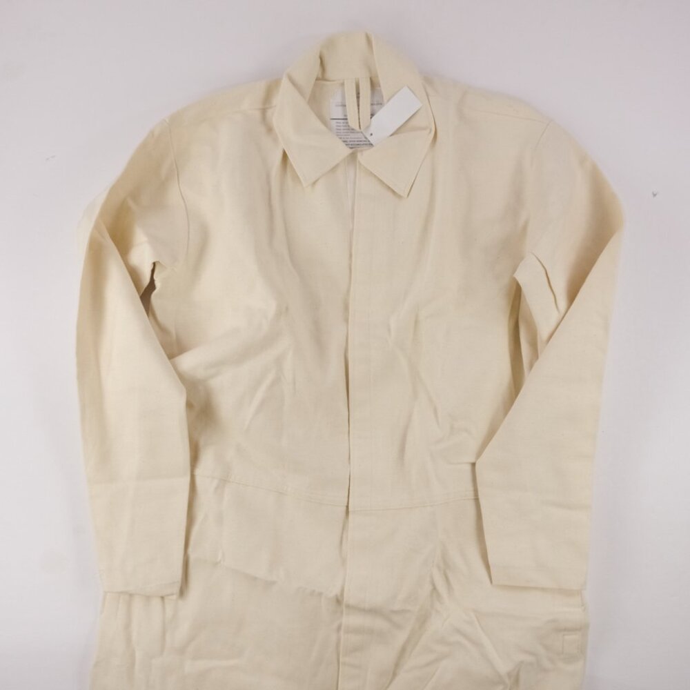 MENS COTTON RAW WHITE Painting US ARMY Explosive Handler's Coveralls SIZE LARGE